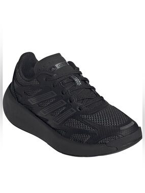 ADIDAS Kids Adizero Aruku Running Shoe Black Carbon Iron Metallic Sneakers Sz 2